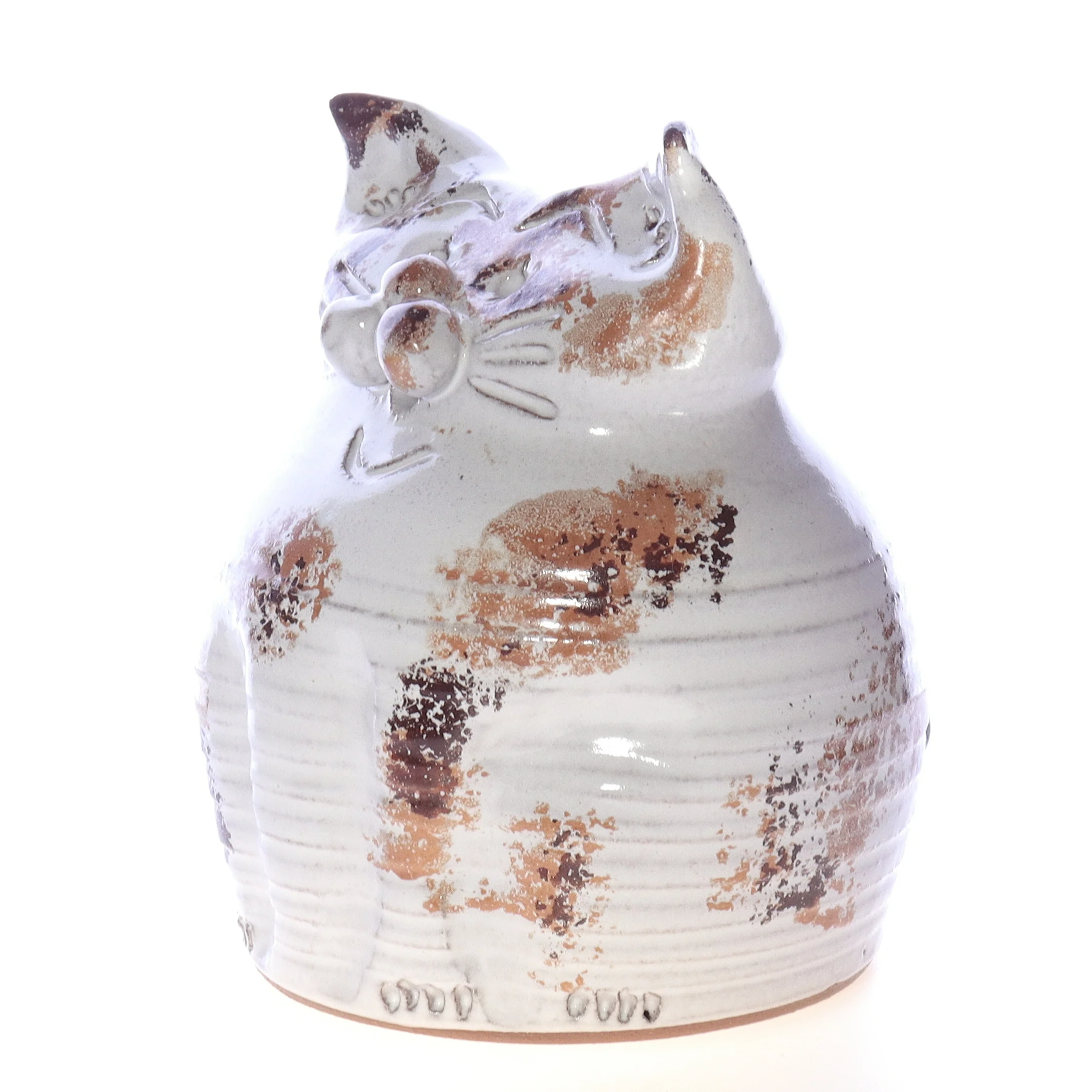 Vintage Davidson Ceramic Pottery 7" Cat Figurine - Image 2