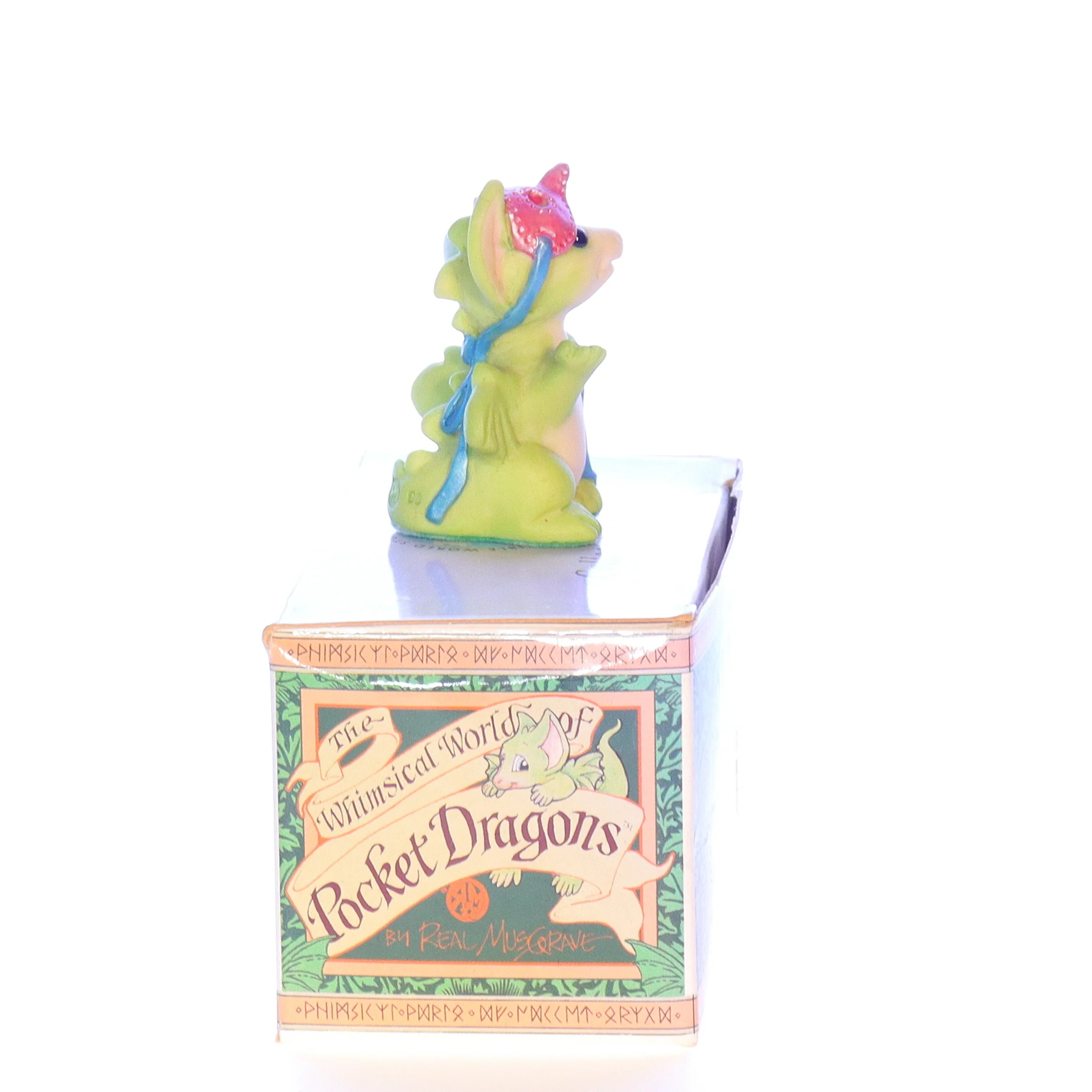 Whimsical World of Pocket Dragons Vintage Resin Halloween Figurine 002853 1997 - Image 7
