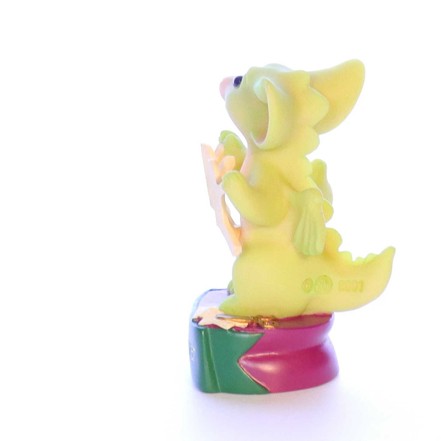 Whimsical World of Pocket Dragons Vintage Resin Fantasy Signed Figurine 002982 - Image 3