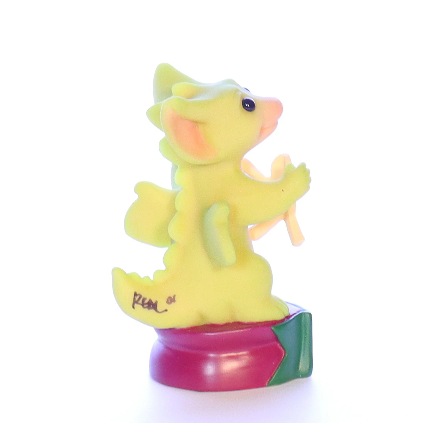 Whimsical World of Pocket Dragons Vintage Resin Fantasy Signed Figurine 002982 - Image 6