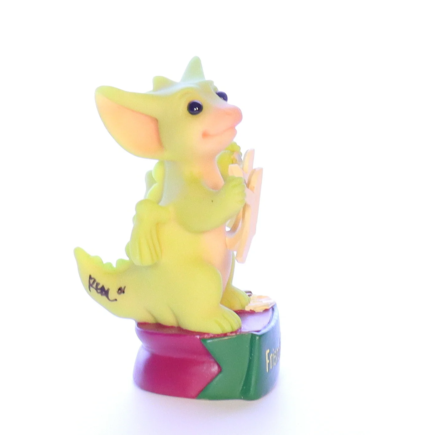 Whimsical World of Pocket Dragons Vintage Resin Fantasy Signed Figurine 002982 - Image 7