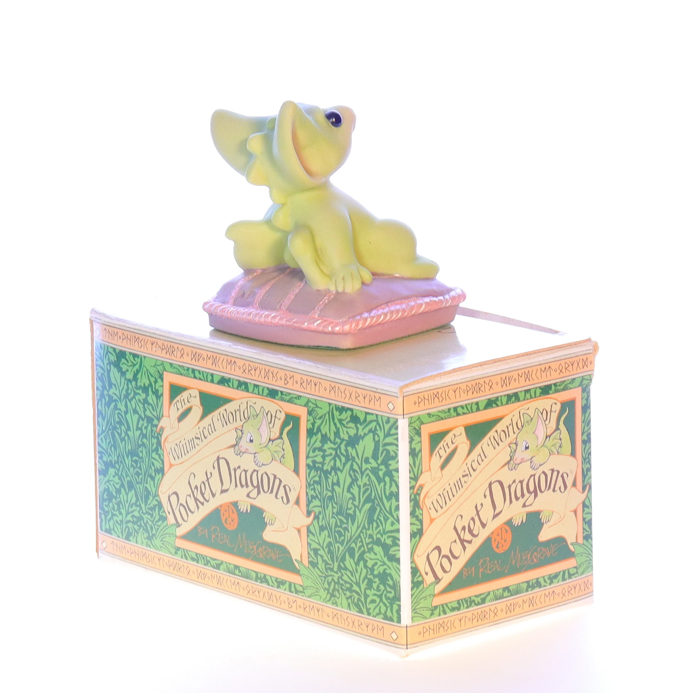Whimsical World of Pocket Dragons Vintage Resin Fantasy Figurine 013822 Cushy - Image 6