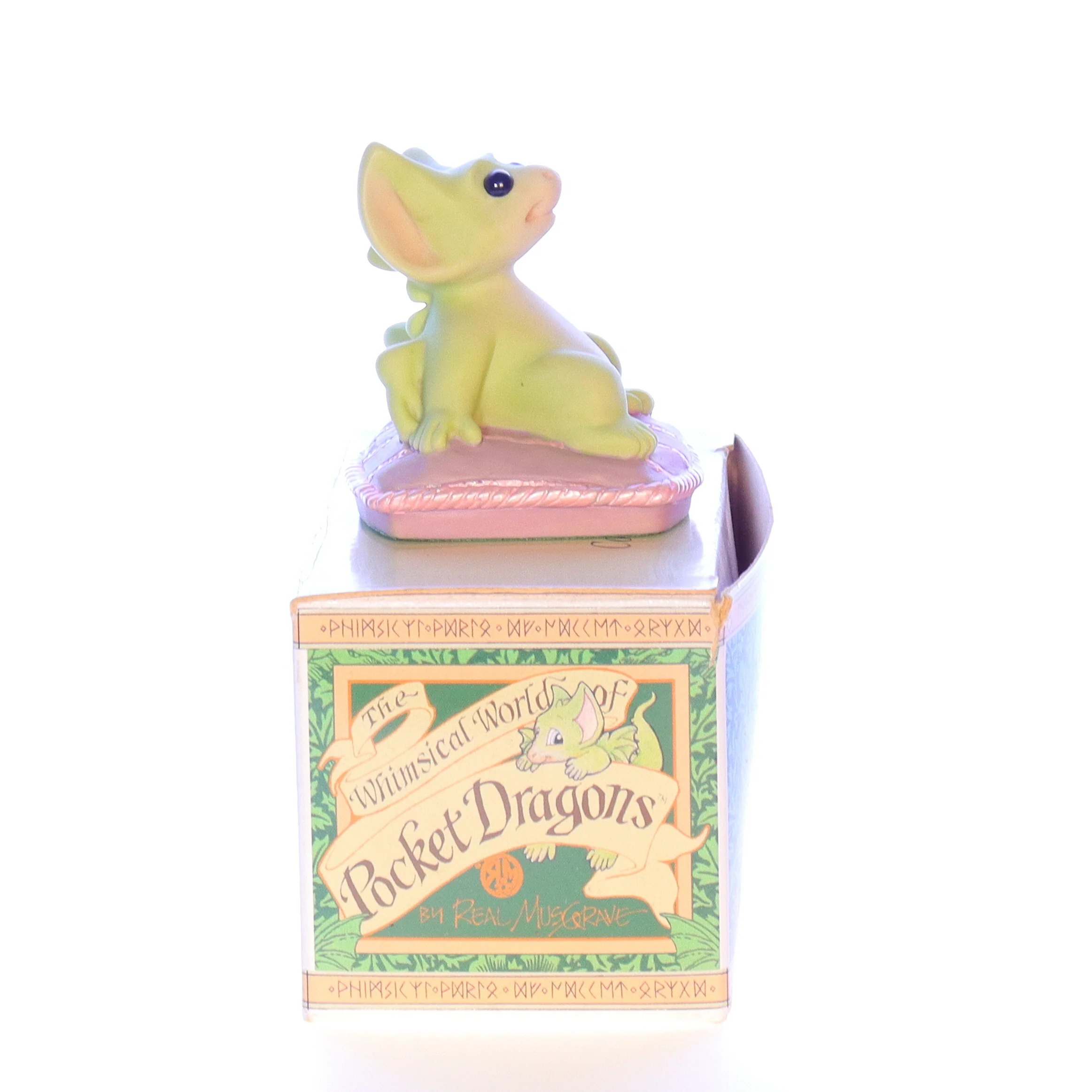 Whimsical World of Pocket Dragons Vintage Resin Fantasy Figurine 013822 Cushy - Image 7