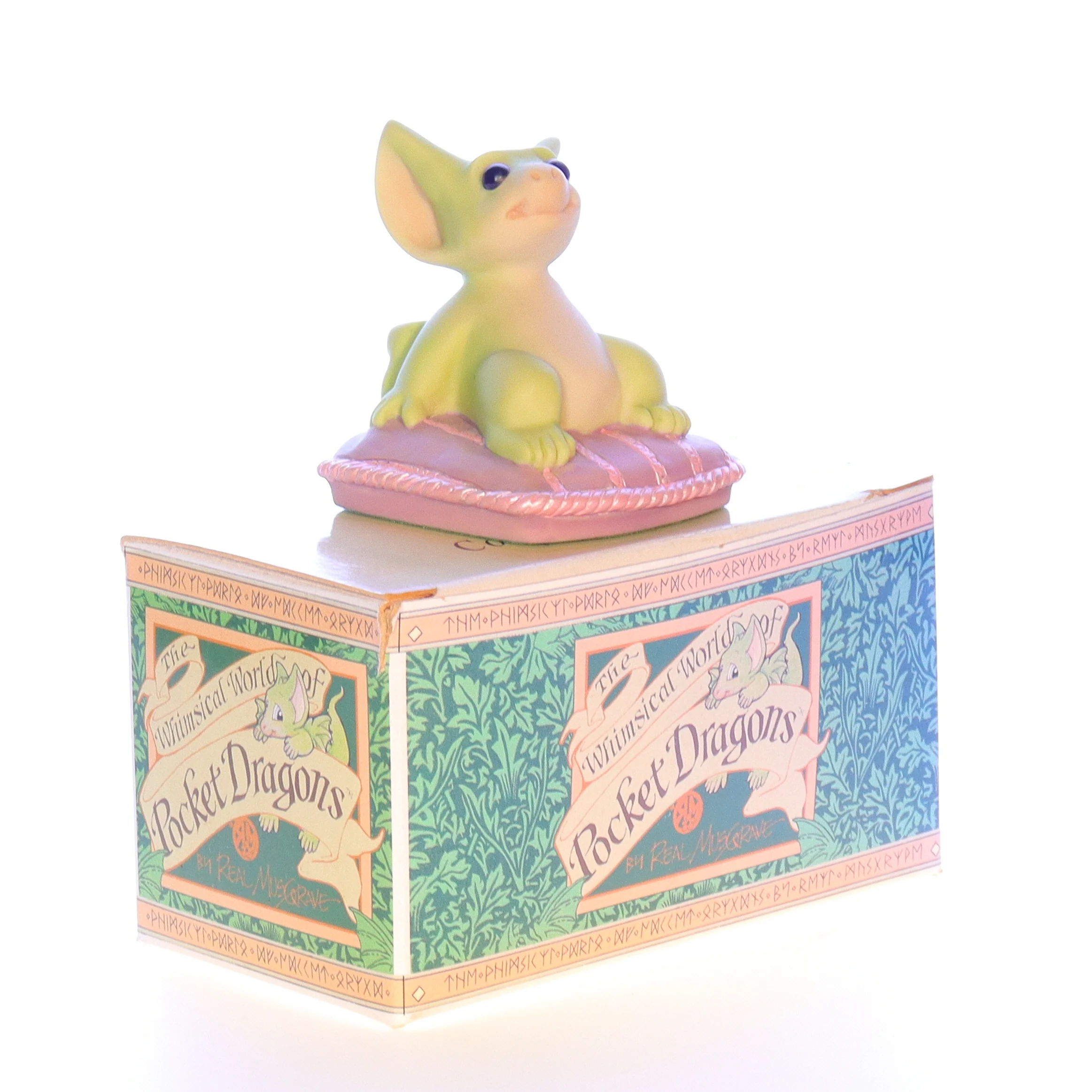 Whimsical World of Pocket Dragons Vintage Resin Fantasy Figurine 013822 Cushy - Image 8