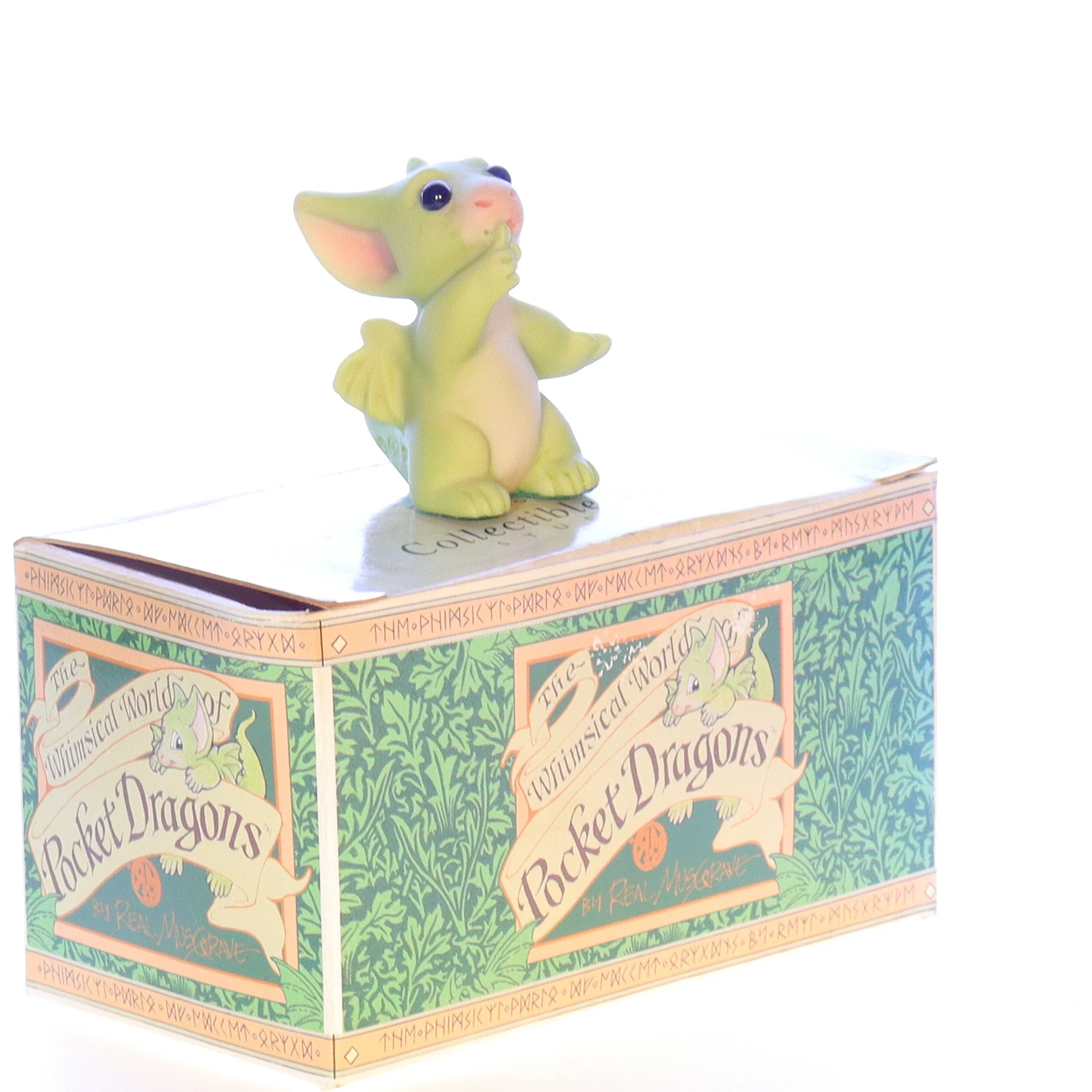 Whimsical World of Pocket Dragons Vintage Resin Fantasy Figurine 013855 SHHHH... - Image 8