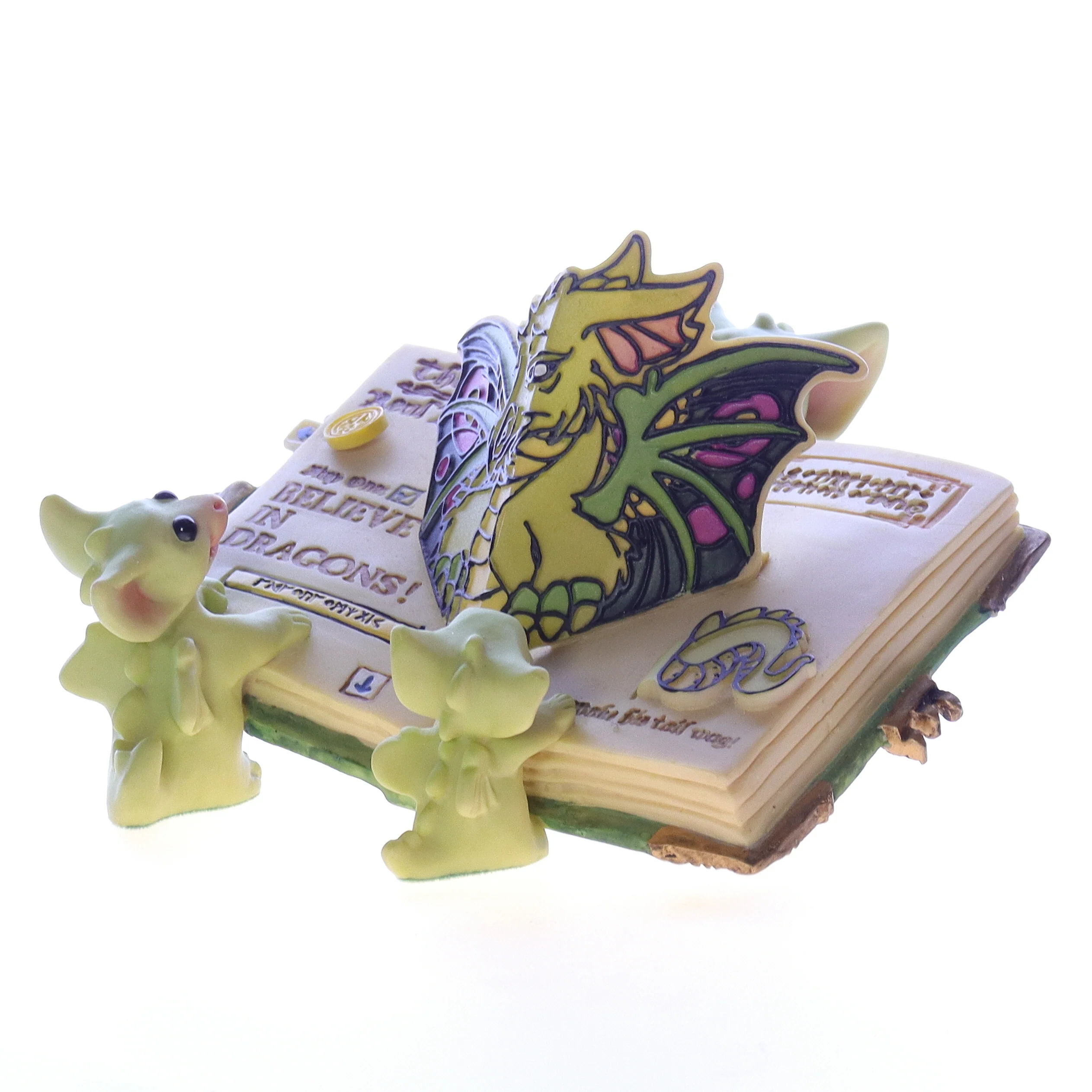 Whimsical World of Pocket Dragons Vintage Resin Fantasy Limited Edition Figurine - Image 3