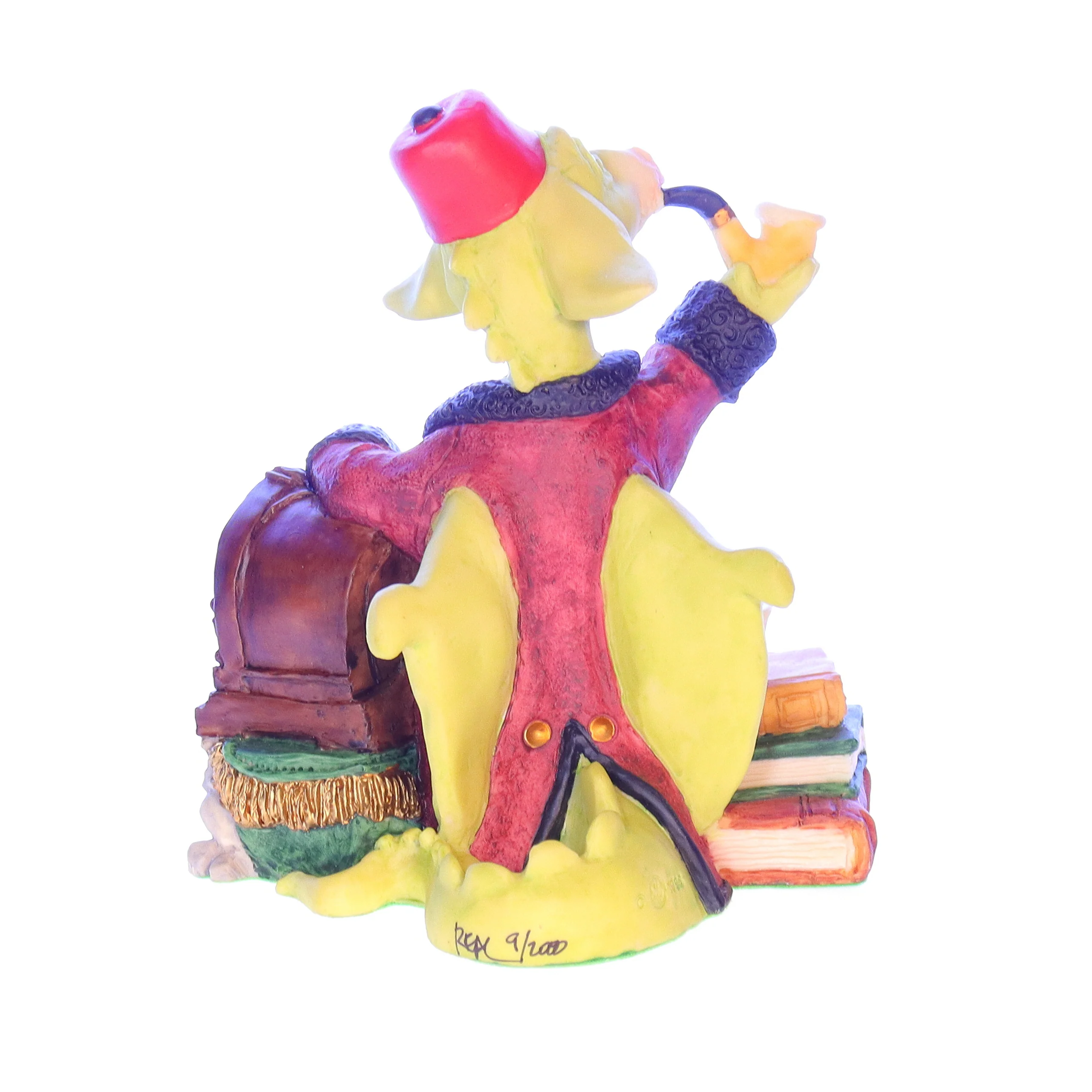 Whimsical World of Pocket Dragons Vintage Resin Fantasy Signed Figurine 1995 5" - Image 5