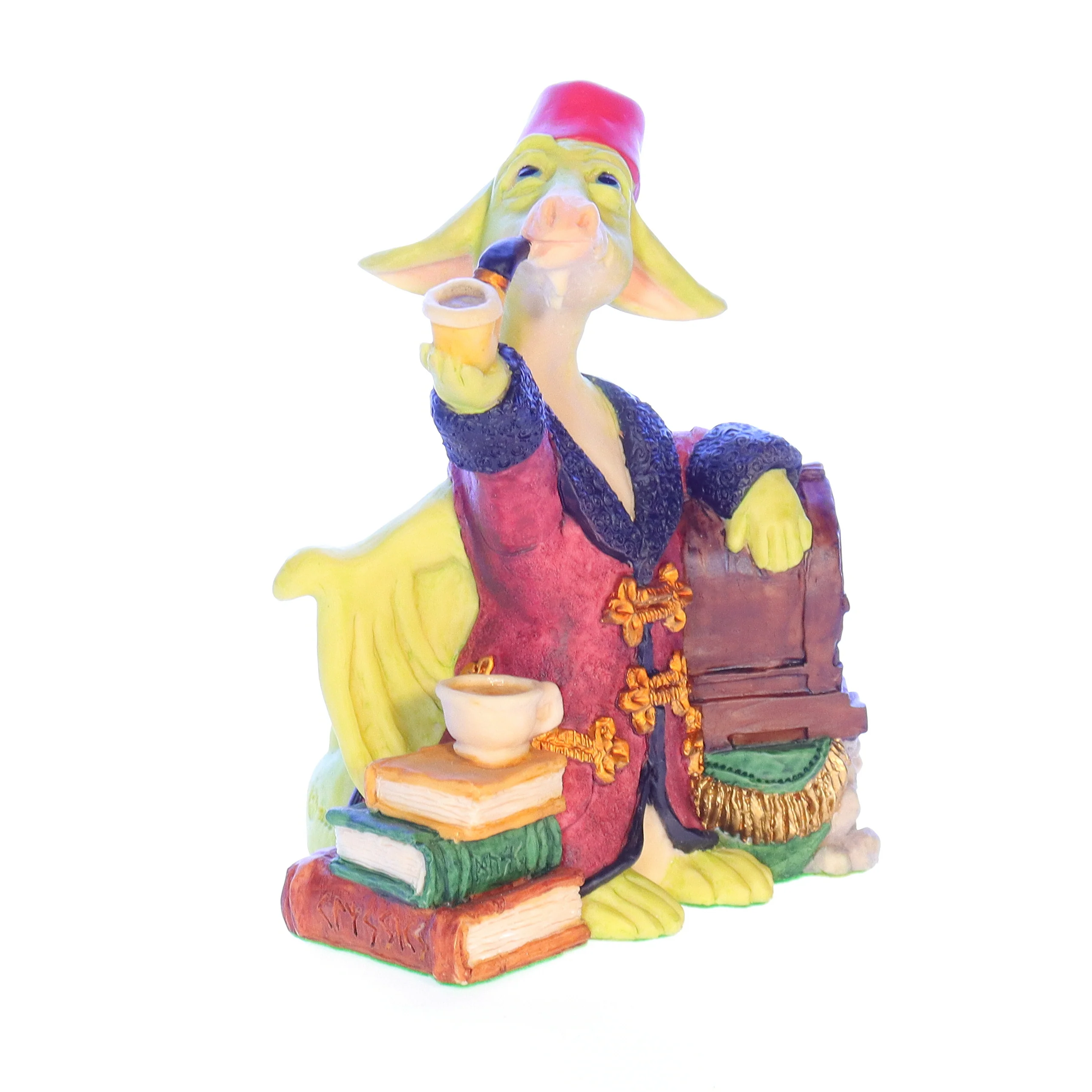 Whimsical World of Pocket Dragons Vintage Resin Fantasy Signed Figurine 1995 5" - Image 8