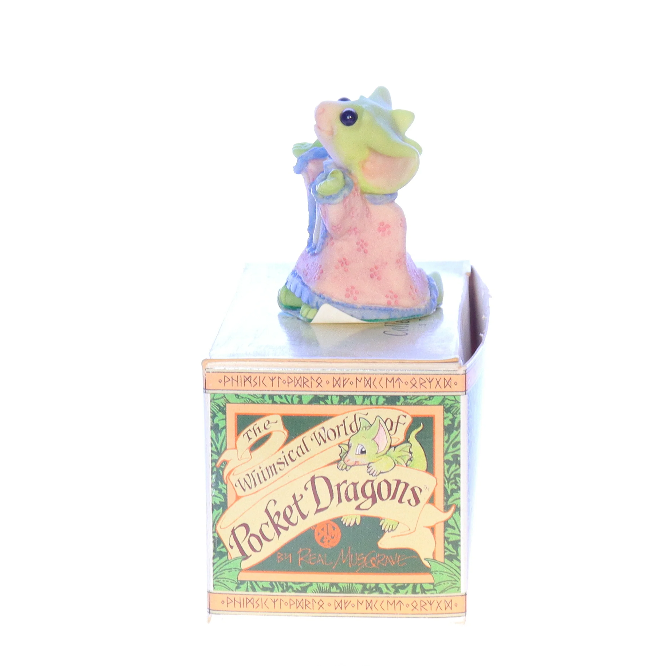 Whimsical World of Pocket Dragons Vintage Resin Fantasy Figurine 053839028998 2" - Image 3